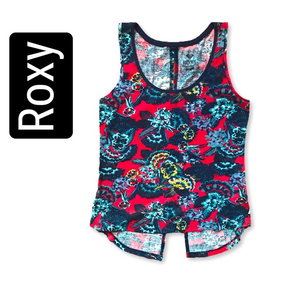 🛍3 For $25🛍 Roxy Floral Tank Top - Picture 1 of 5